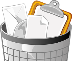 必要ないファイルやフォルダ、データなどをゴミ箱に捨てよう